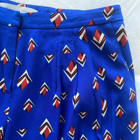 Carolina Herrera Wide Leg Printed Trousers - Picture 3 of 4